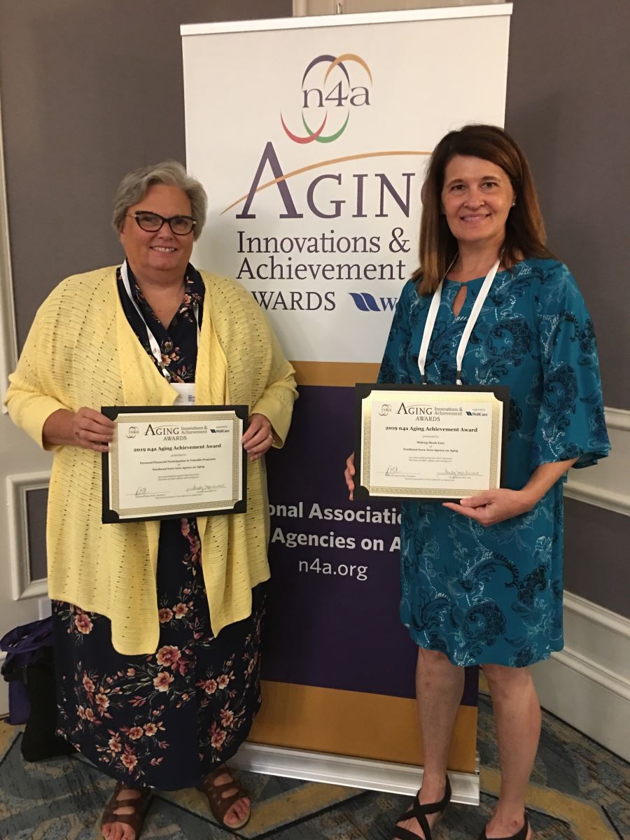 NEI3A Receives Two Aging Achievement Awards at National n4A Conference